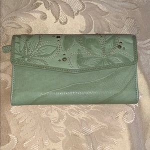 Fossil Green Wallet (Brand New)